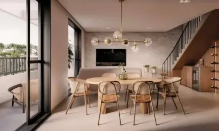 Apartamento duplex para venda em curitiba, são francisco, 2 dormitórios, 2 suítes, 3 banheiros, 2 vagas