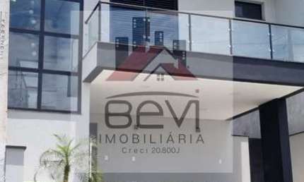 Casa de Condomínio Soleil nova, 3 suítes com varanda, 4 vagas