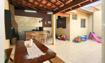 Casa para Venda em São João da Boa Vista, Jardim das Tulipas, 2 dormitórios, 2 banheiros, 2 vagas
