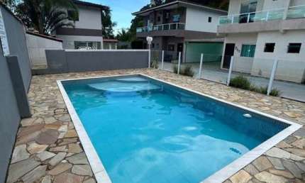 Casa em Condomínio para Venda em Caraguatatuba, Estância Balneária Hawai, 3 dormitórios, 1 suíte, 2 banheiros, 1 vaga
