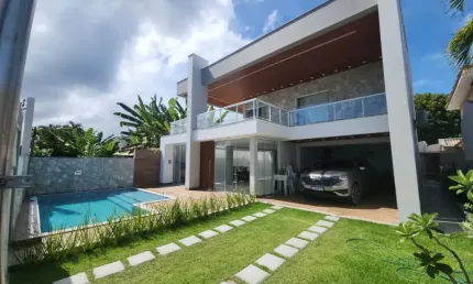 Casa em condomínio fechado com 4 quartos à venda na Vilas do Joanes, Camaçari 