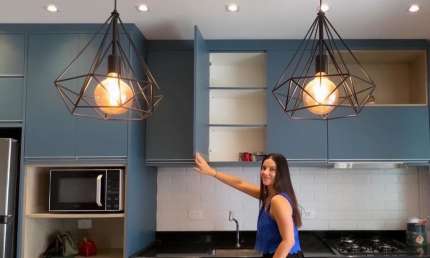 Apartamento 3 quartos mobiliado sacada frente rua Itaguá