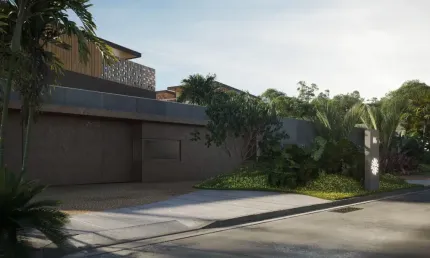 O amanay residências é um empreendimento de 20 casas de luxo, com áreas de 535 m² a 615 m² e até 6 suítes.