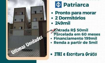 Apartamento (Apartamento Padrão) para Venda, 2 dorm(s), 40 m²