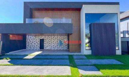 Casa com 4 dormitórios à venda, 460 m² por R$ 4.775.000,00 - Condomínio Reserva do Paratehy - São José dos Campos/SP