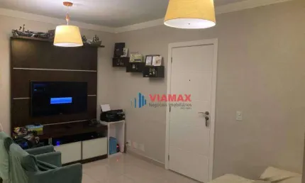 Apartamento com 3 dormitórios à venda, 90 m² por R$ 975.000 - Pátio Cond Clube - Jardim Aquarius - São José dos Campos/SP
