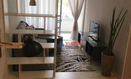 Apartamento com 2 dormitórios para alugar, 80 m² - Jardim Aquarius - São José dos Campos/SP