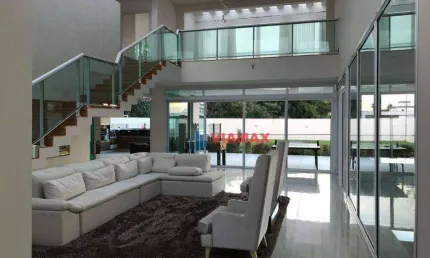 Casa com 5 dormitórios à venda, 680 m² por R$ 8.510.000,00 - Condomínio Chácara Serimbura - São José dos Campos/SP