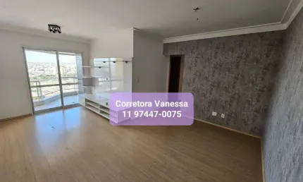 Apartamento a venda possui 98m² com 3 quartos 1 suíte e 3 vagas em Campestre - Santo André - SP