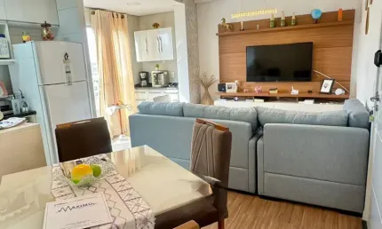 Lindo apartamento a venda 2 Dorms 54m² - 1 vaga livre - Bairro Casa Branca - Santo André - SP.