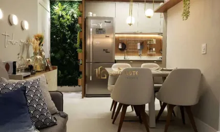 Apartamento mobiliado e decorado   à venda em Itaquera com 45m²,  com 2 dormitórios e 1 vaga