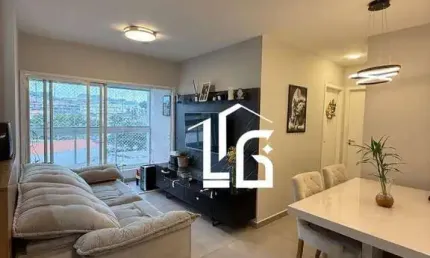 Apartamento mobiliado com 2 dormitórios à venda, 52 m² por r$ 425.000 - vila são francisco - são paulo/sp