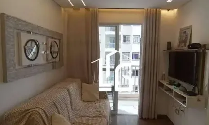 Apartamento mobiliado com 2 dormitórios para alugar, 46 m² por r$ 2.100/mês - vila cosmopolita - são paulo/sp
