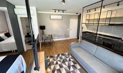 Apartamento com 1 quarto para alugar na Rua Américo Brasiliense, 2224, Chácara Santo Antônio, São Paulo por R$ 6.500