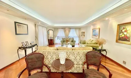 Apartamento com 4 quartos à venda na avenida washington luís, 1576, jardim marajoara, são paulo por r$ 3.000.000