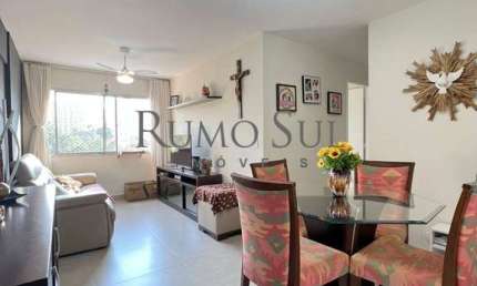 Apartamento com 2 quartos à venda na Rua Nilo Torres, 100, Campo Grande, São Paulo por R$ 395.000
