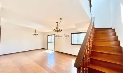 Cobertura com 4 quartos à venda na alameda dos aicás, 800, moema, são paulo por r$ 2.900.000