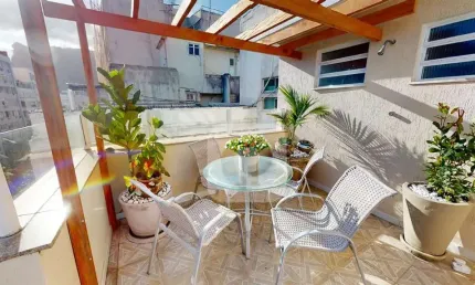 Cobertura de três quartos/ Av. Atlântica /Copacabana