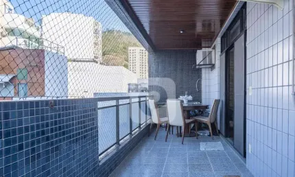 Varandão, 3 qts, suite, 2 vagas na tijuca com 124 metros!!!