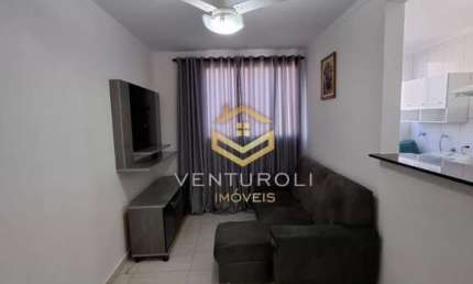 Apartamento semimobiliado com 47 m² e 2 quartos em Jardim Terra Branca, Bauru - SP