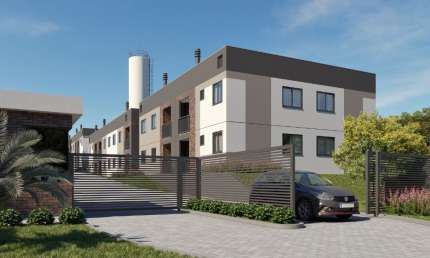 Casa Sobreposta 2 Quartos à Venda com Financiamento Minha Casa Minha Vida. Sacada e Churrasqueira, 1 vaga de estacionamento e áreas de lazer.