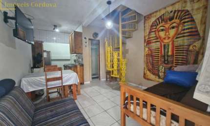 Casa com 2 quartos para alugar na Vista Linda, Bertioga , 50 m2 por R$ 1.700