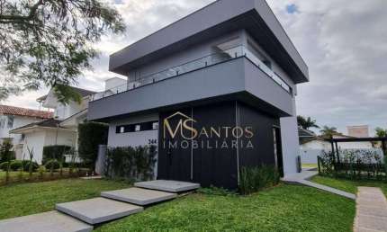 Casa com 4 dormitórios à venda, 195 m² por R$ 4.500.000,00 - Jurerê Internacional - Florianópolis/SC