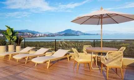 Apartamento com 2 dormitórios à venda, 66 m² por R$ 892.230,65 - Cacupé - Florianópolis/SC