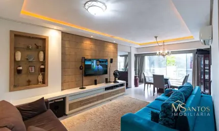 Apartamento com 3 dormitórios à venda, 145 m² por r$ 2.150.000 - jurerê internacional - florianópolis/sc