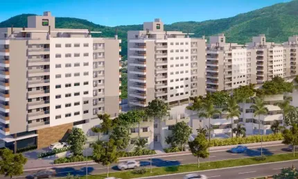 Apartamento com 2 dormitórios à venda, 75 m² por R$ 967.500,00 - Itacorubi - Florianópolis/SC