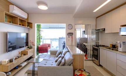 Versátil apartamento tipo para venda com 2 quartos, sendo 1 suíte, 53m²