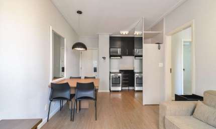 Espetacular apartamento tipo para venda com 1 quarto, sendo 1 suíte, 50m²