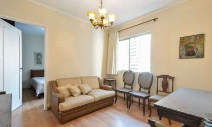 Aconchegante apartamento tipo para venda com 1 quarto, 40m²