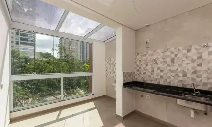 Confortável apartamento tipo para venda em alto da boa vista com 1 quarto, 47m²