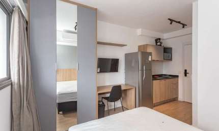 Versátil studio para venda em Paraíso com 1 quarto, 21m²
