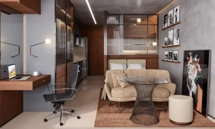 Sensacional studio para venda em Perdizes com 1 quarto, 25m²