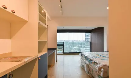 Versátil studio para venda com 1 quarto, sendo 1 suíte, 29m²