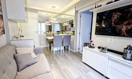 Versátil apartamento tipo para venda em Vila Buarque com 1 quarto, 37m²