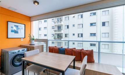 Aconchegante studio para venda em Campo Belo com 1 quarto, 40m²