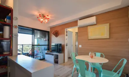 Atraente apartamento tipo para venda em pinheiros com 2 quartos, sendo 1 suíte, 57m²