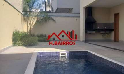 Casa Alto Padrão com 04 Suítes à VENDA - Condomínio Reserva Aruanã - SJC