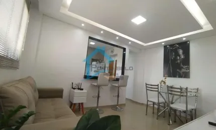 Apartamento 2 Quartos para Venda em Contagem, Alvorada, 2 dormitórios, 1 banheiro, 1 vaga