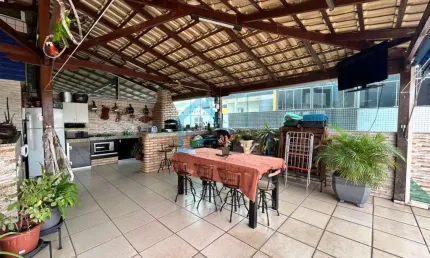 Cobertura para Venda em Contagem, Jardim Riacho Das Pedras, 3 dormitórios, 1 suíte, 3 banheiros, 2 vagas