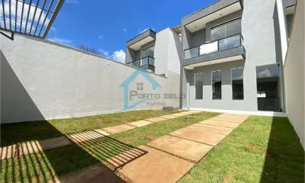 Casa Geminada para Venda em Contagem, Centro, 3 dormitórios, 1 suíte, 3 banheiros, 4 vagas