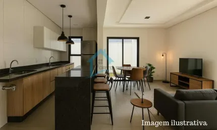 Casa Geminada para Venda em Betim, Guarujá Mansões, 3 dormitórios, 1 suíte, 3 banheiros, 4 vagas
