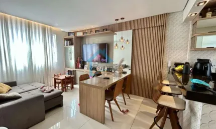Apartamento 2 Quartos para Venda em Contagem, Novo Riacho, 2 dormitórios, 2 banheiros, 2 vagas