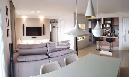 Apartamento à Venda com 78m², 3 Dormitórios com Sacada Gourmet e Lazer