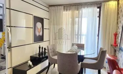 Apartamento 1 Quarto - Residencial Michigan - Mobiliado - Águas Claras