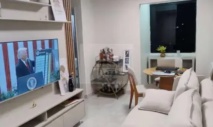Edificio louvre  - apartamento - 2 quartos - reformado -  guará
