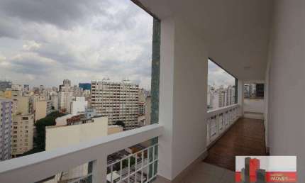 Apartamento em Av. Angélica, 589 - Higienópolis, 4 quartos e 2 vagas